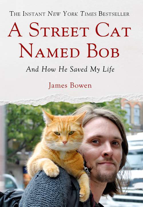 Book cover of A Street Cat Named Bob: And How He Saved My Life