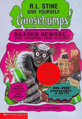 Book cover of Diary of a Mad Mummy (Give Yourself Goosebumps #10)
