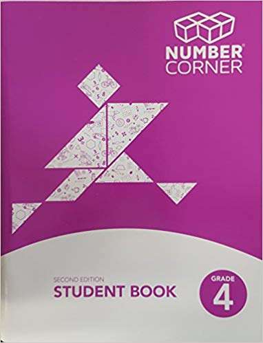 Book cover of Number Corner, Grade 4, Student Book