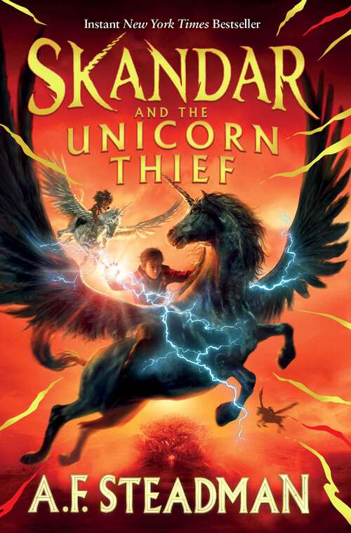 Book cover of Skandar and the Unicorn Thief (Skandar #1)