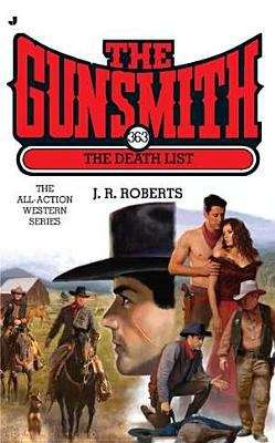 Book cover of The Gunsmith #363: The Death List