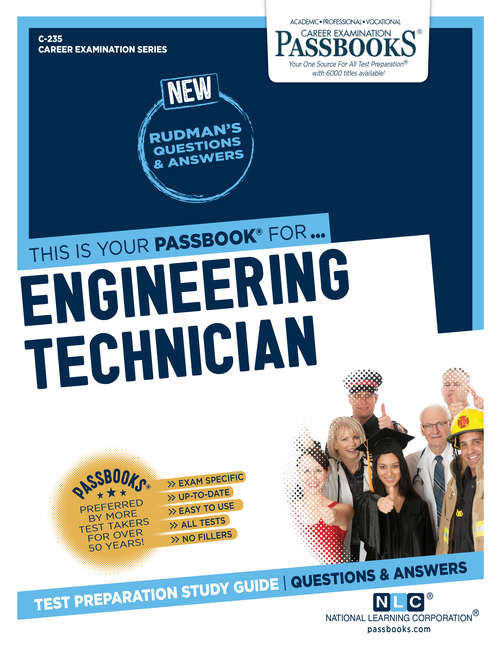 Book cover of Engineering Technician: Passbooks Study Guide (Career Examination Series: C-248)