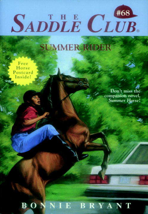 Book cover of Summer Rider (Saddle Club #68)