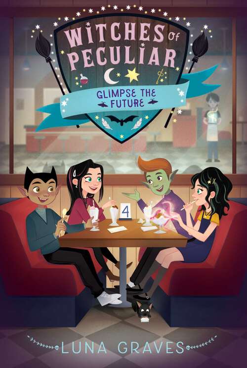 Book cover of Glimpse the Future (Witches of Peculiar #4)