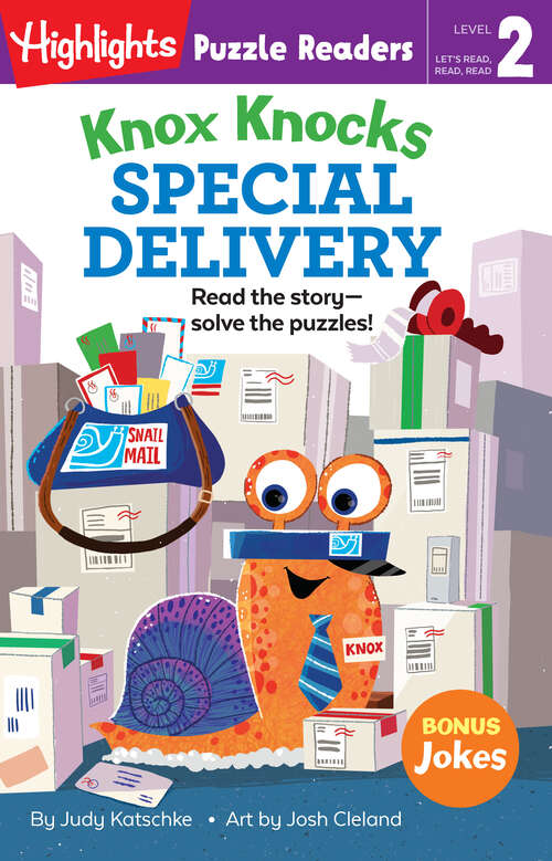 Book cover of Knox Knocks: Special Delivery (Highlights Puzzle Readers)
