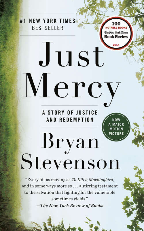 Book cover of Just Mercy: A Story of Justice and Redemption