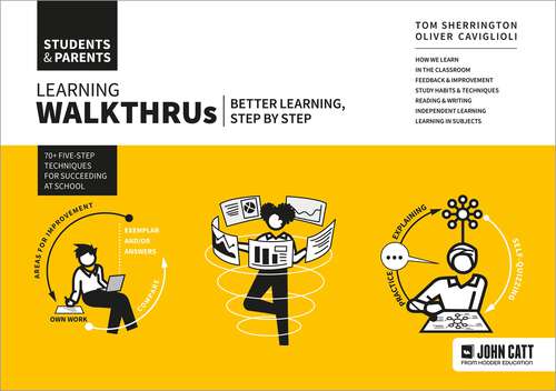 Book cover of Learning WalkThrus: Students & Parents - better learning, step by step