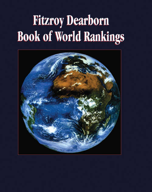 Book cover of Fitzroy Dearborn Book of World Rankings