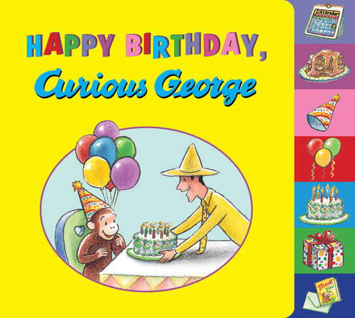 Book cover of Happy Birthday, Curious George