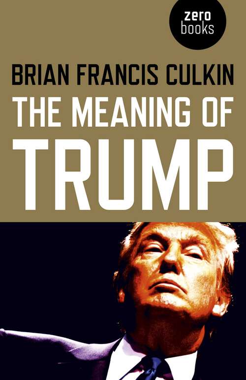 Book cover of The Meaning of Trump