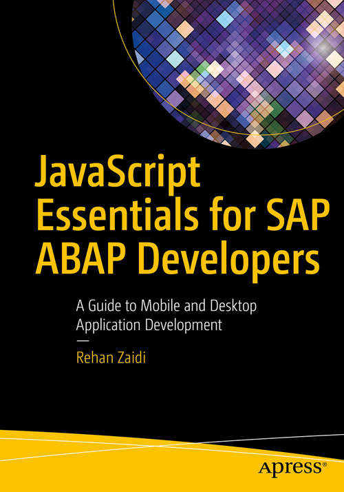Book cover of JavaScript Essentials for SAP ABAP Developers