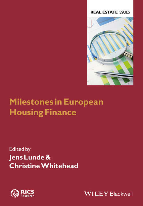Book cover of European Housing Finance
