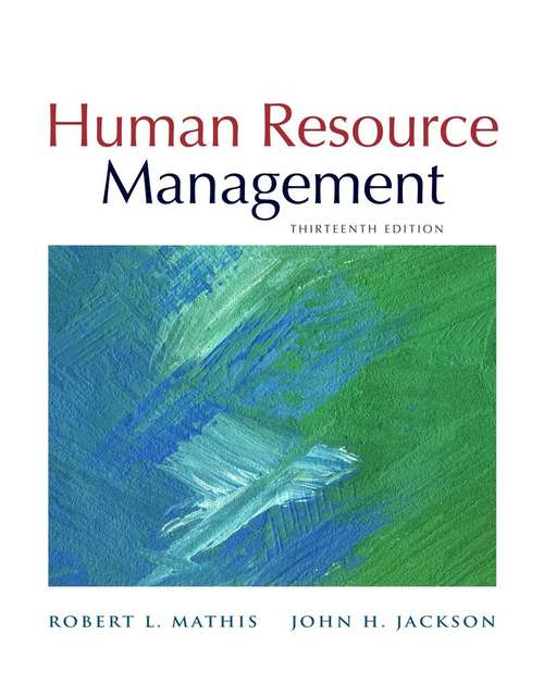 Book cover of Human Resource Management (13th Edition)