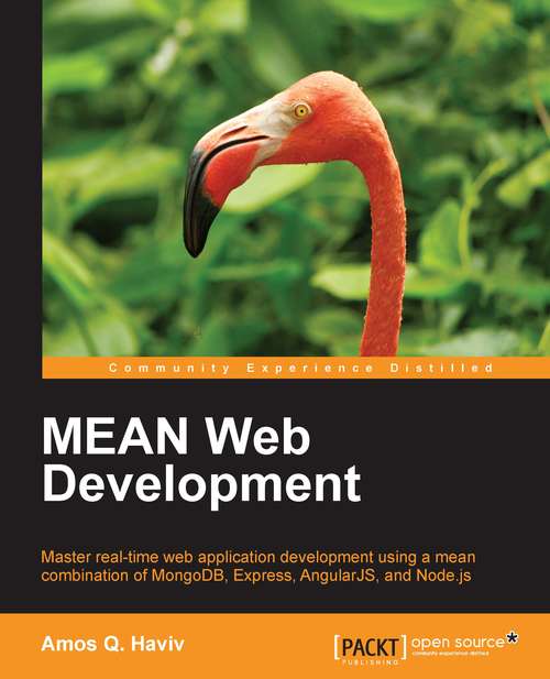 Book cover of MEAN Web Development