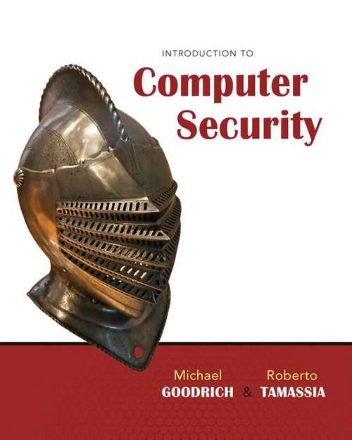 Book cover of Introduction to Computer Security