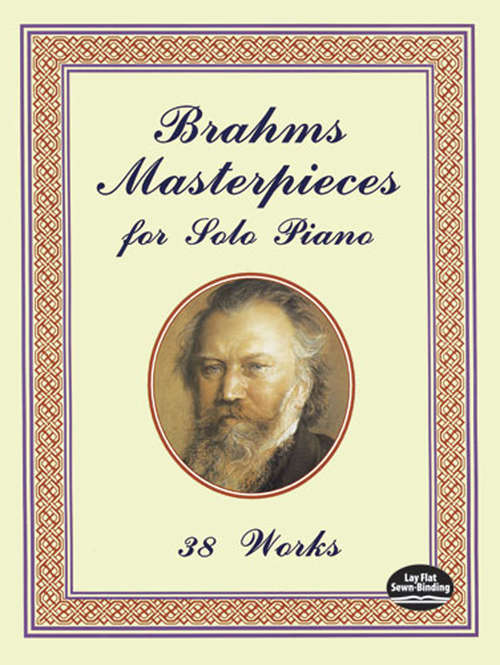 Book cover of Brahms Masterpieces for Solo Piano: 38 Works