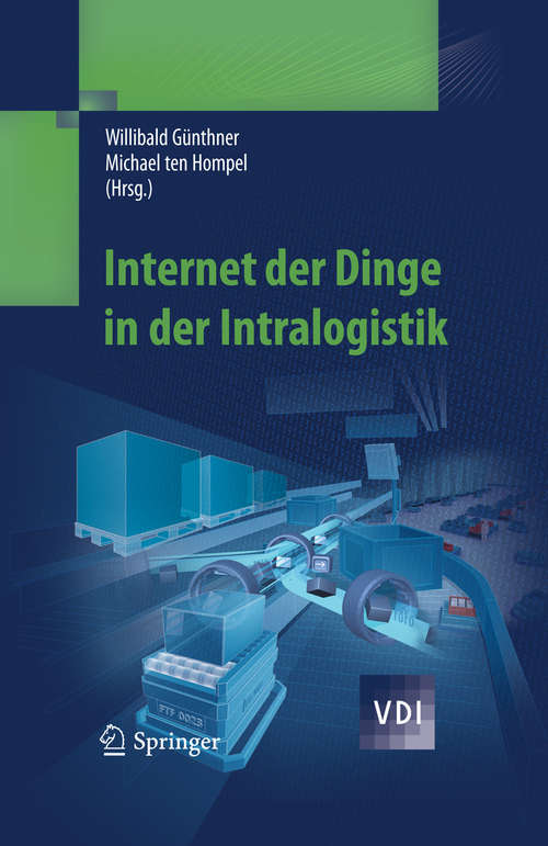 Book cover of Internet der Dinge in der Intralogistik