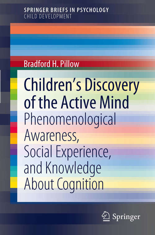 Book cover of Children’s Discovery of the Active Mind