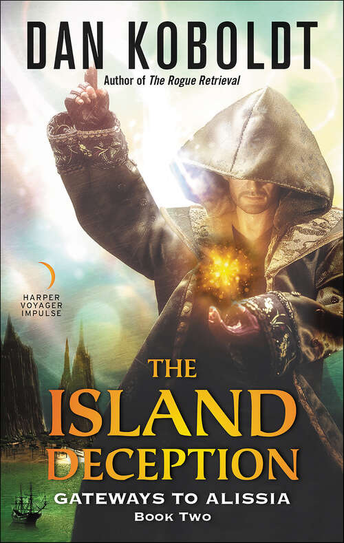 Book cover of The Island Deception