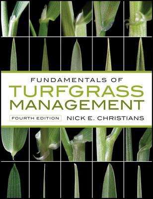 Book cover of Fundamentals of Turfgrass Management