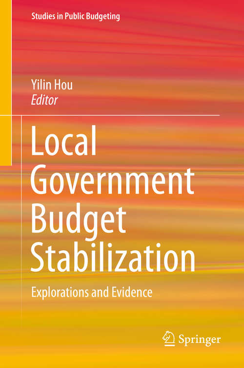 Book cover of Local Government Budget Stabilization