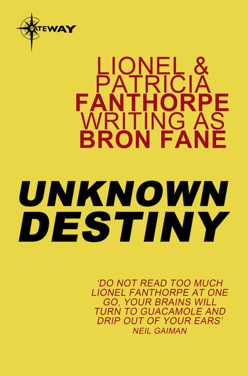 Book cover of Unknown Destiny