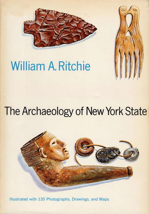 Book cover of The Archaeology of New York State