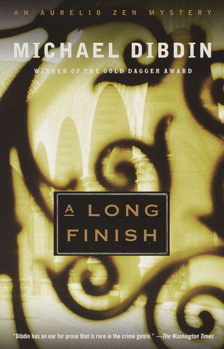 Book cover of A Long Finish (Aurelio Zen #6)