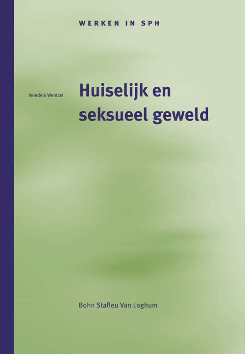 Book cover of Huiselijk en seksueel geweld