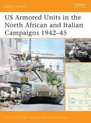Book cover of U.S. Armored Units in the North African and Italian Campaigns, 1942-45