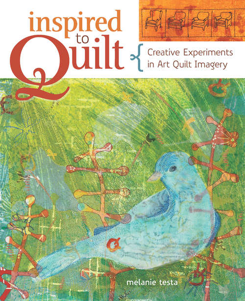 Book cover of Inspired to Quilt