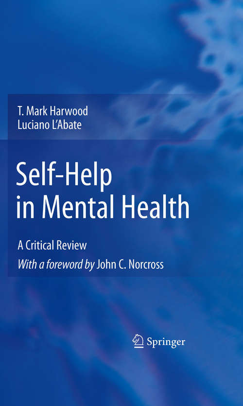 Book cover of Self-Help in Mental Health
