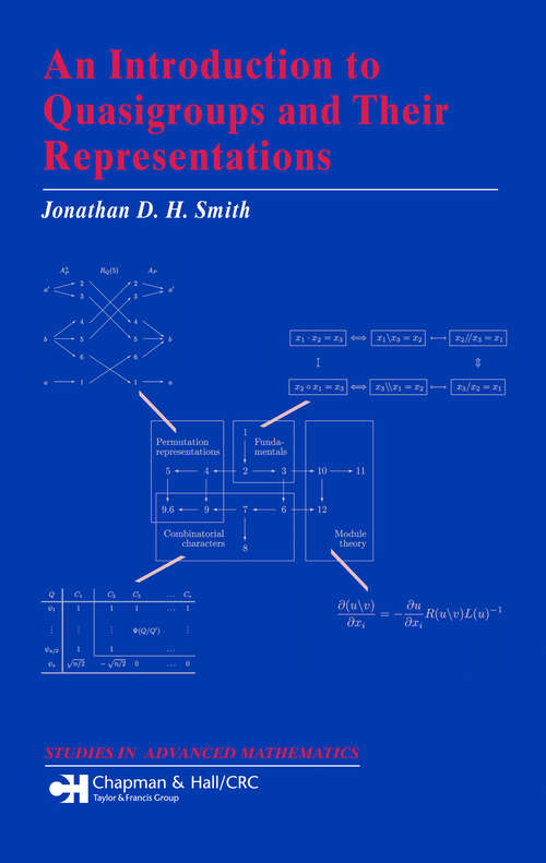 Book cover of An Introduction to Quasigroups and Their Representations (1) (Studies in Advanced Mathematics)