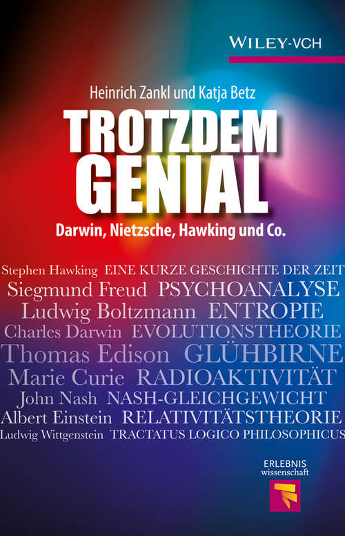 Book cover of Trotzdem Genial: Darwin, Nietzsche, Hawking und Co.