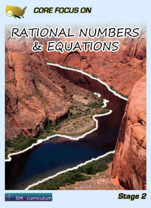 Book cover of Core Focus on Rational Numbers & Equations, Stage 2