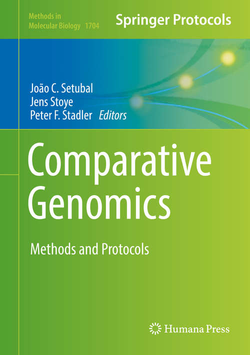 Book cover of Comparative Genomics