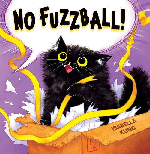 Book cover of No Fuzzball!