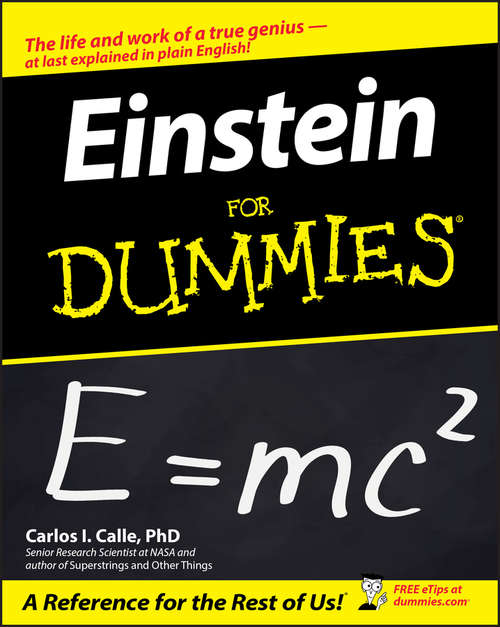 Book cover of Einstein for Dummies