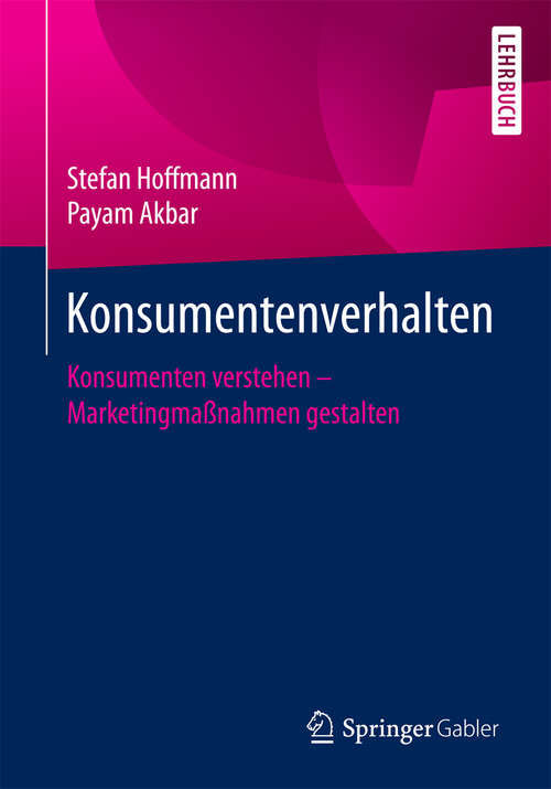 Book cover of Konsumentenverhalten