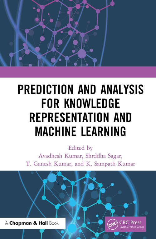 Book cover of Prediction and Analysis for Knowledge Representation and Machine Learning