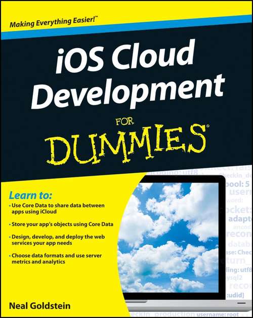 Book cover of iOS Cloud Development For Dummies