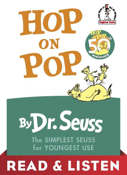 Book cover of Hop on Pop: Read & Listen Edition (Beginner Books(R))
