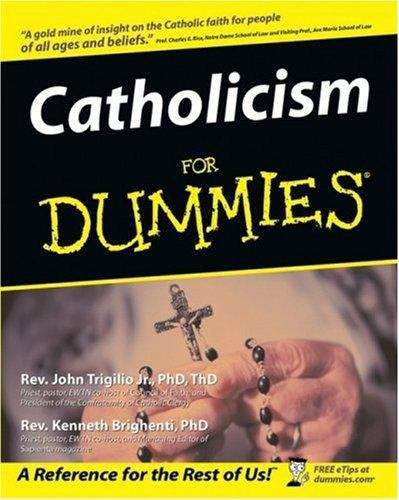 Book cover of Catholicism for Dummies