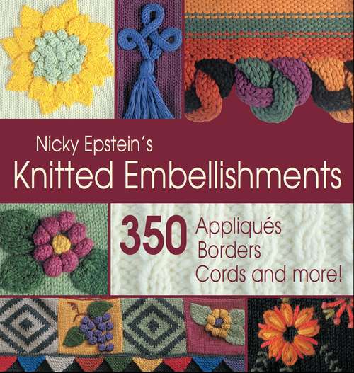 Book cover of Knitted Embellishments