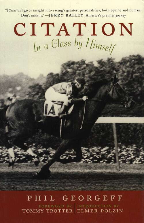 Book cover of Citation: In a Class by Himself