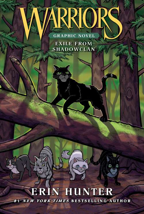 Book cover of Warriors: Exile from ShadowClan (Warriors Graphic Novel)