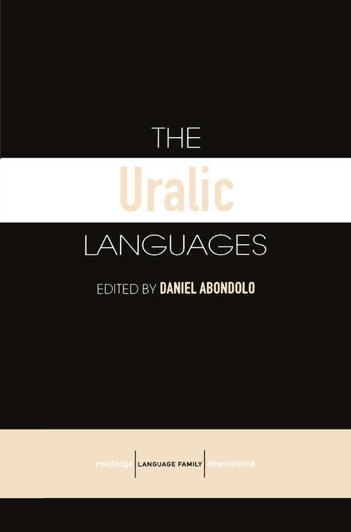 Book cover of The Uralic Languages (2) (Routledge Language Family Series)