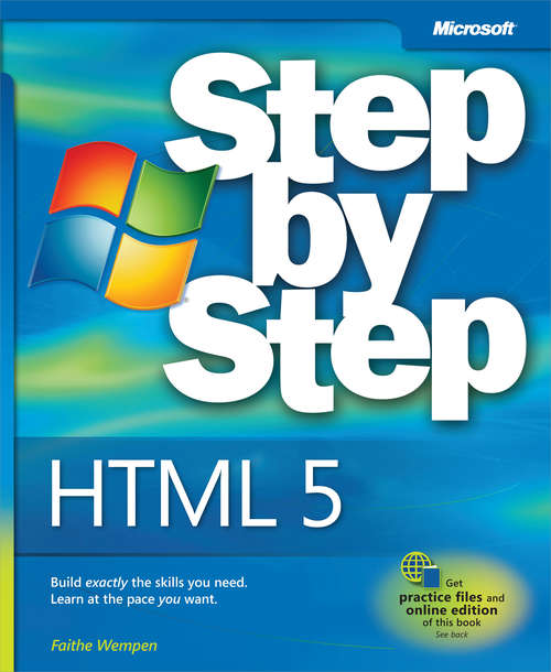Book cover of HTML5 Step by Step