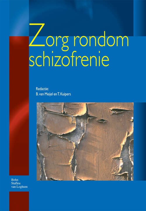 Book cover of Zorg rondom schizofrenie