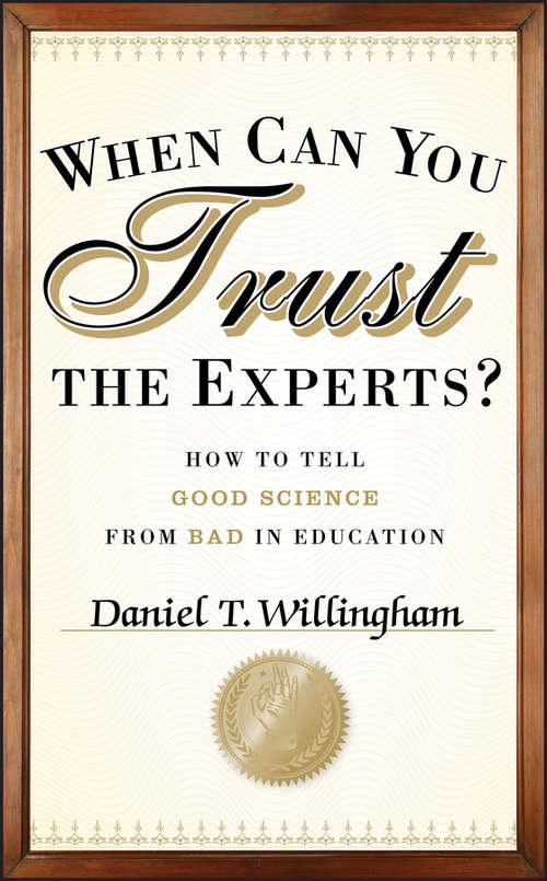 Book cover of When Can You Trust the Experts?
